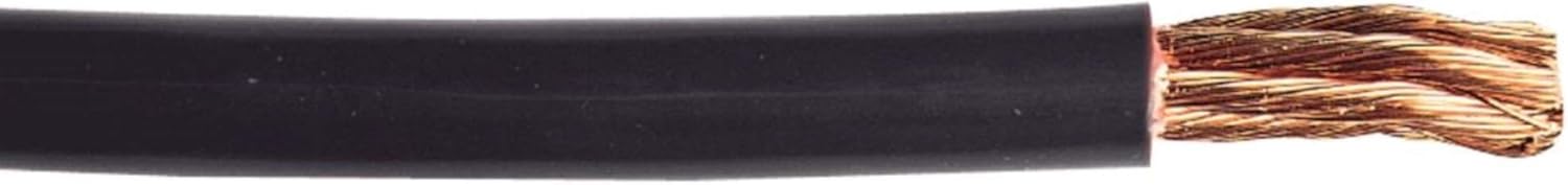 Black 100' 6-Gauge Battery/Starter Cable E2299