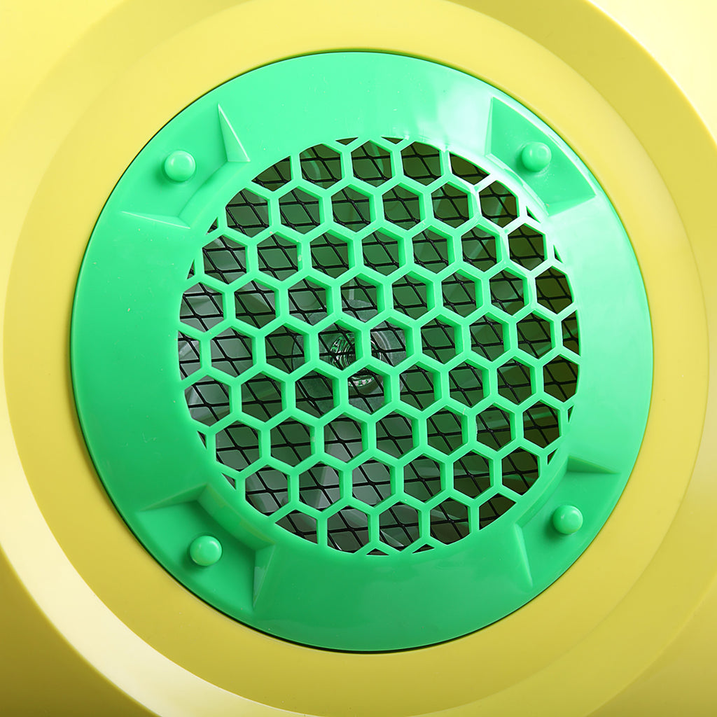950W Electric Air Blower for Inflatable House, Yellow and Green O22160