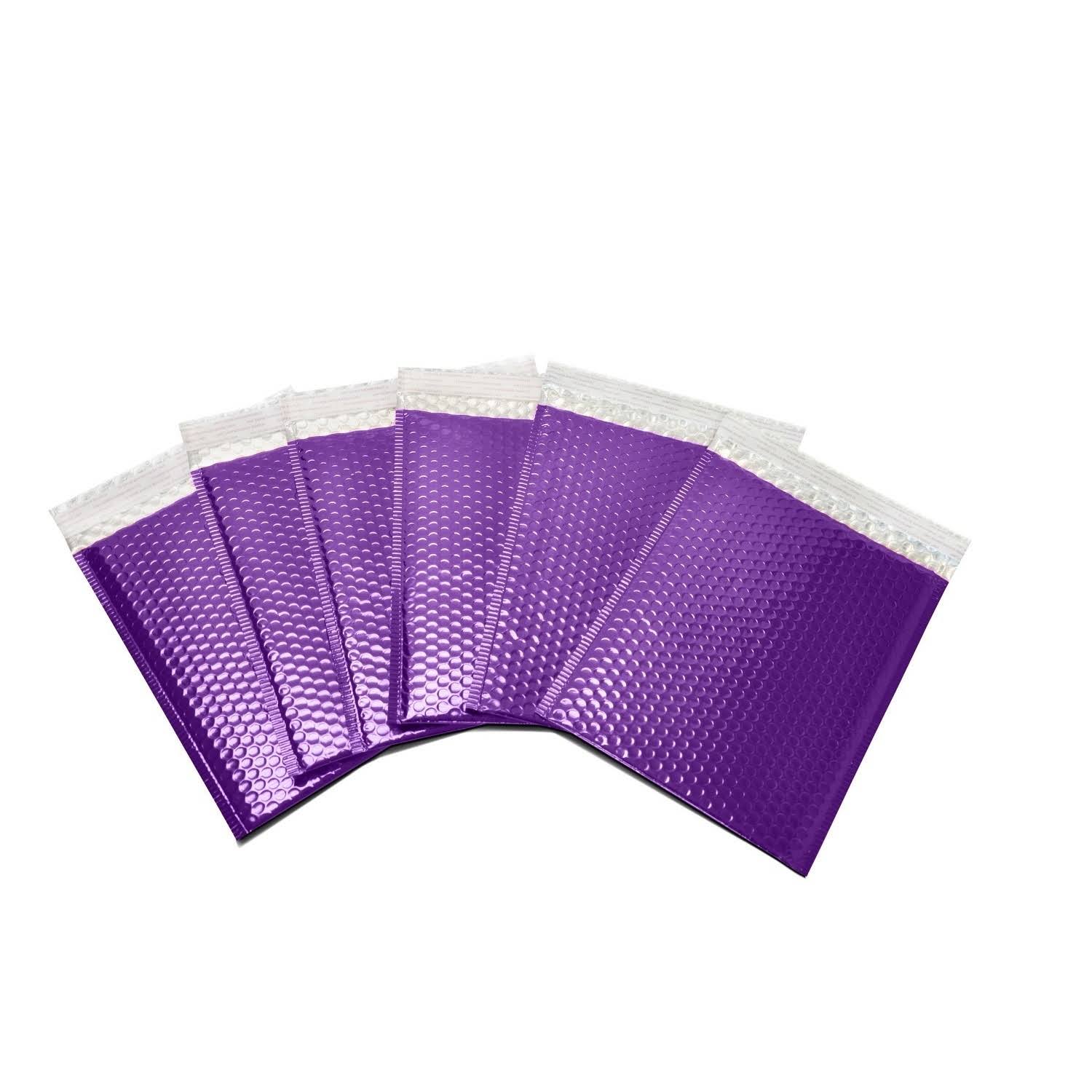 Purple Bubble Mailers 16x22 50/Case H660592