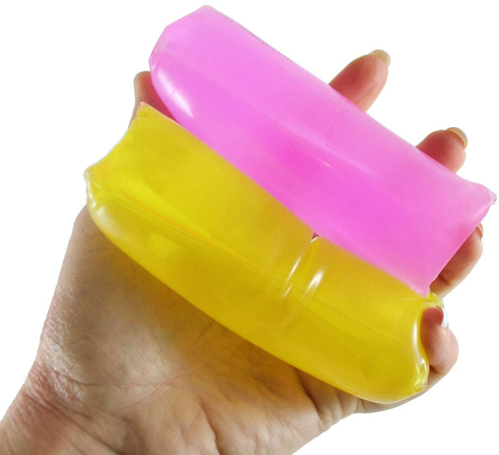 Neon Water Filled Tube Snake Stress Toy D765855