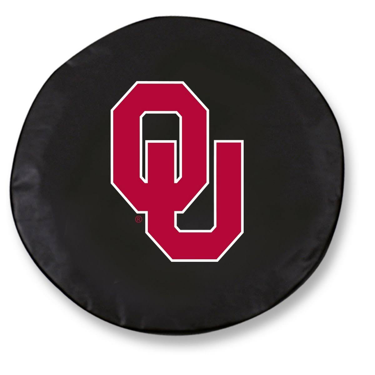 Black Vinyl Fitted Spare Car Tire Cover L673671