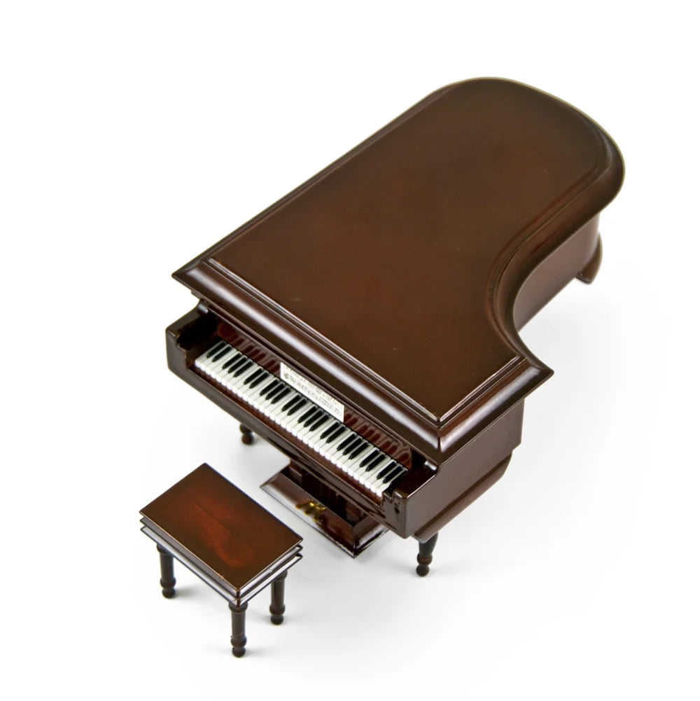 18 Note Miniature Grand Piano with Bench T4080