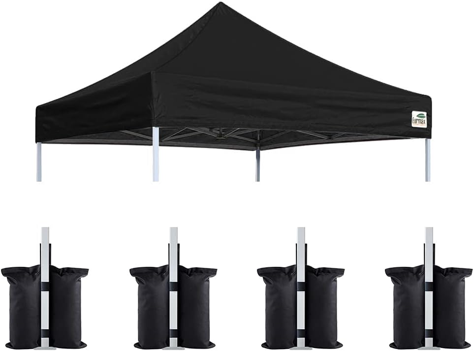 10x20 Pop Up Canopy Replacement Tent Top Cover (White) Q162