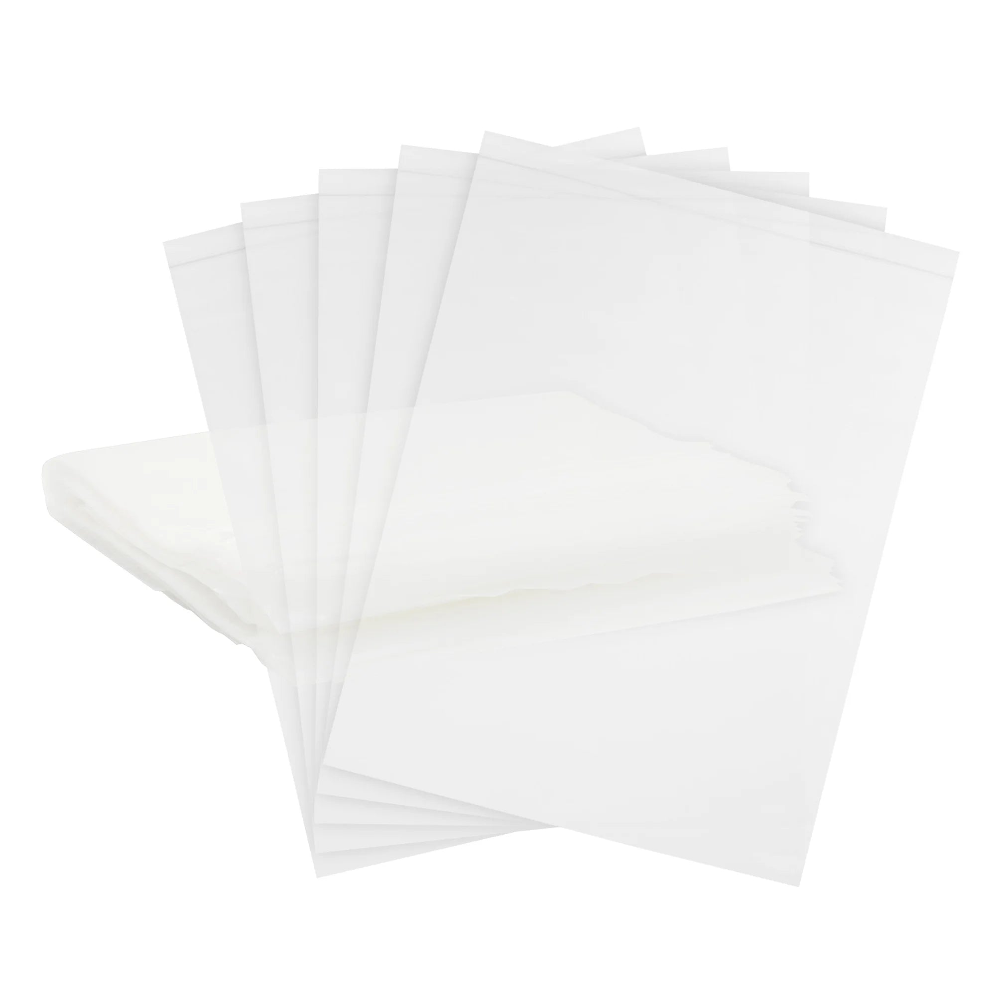120-Pack Clear Plastic Self-Sealing 2 Gallon Storage Bags with Zip Top Lock P62584