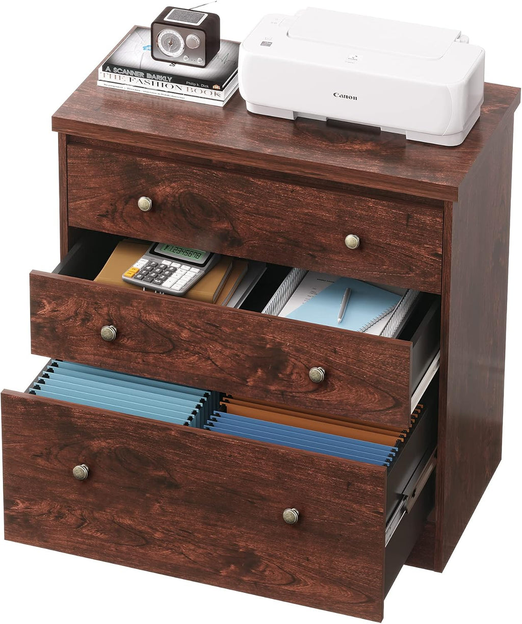 3 Drawer Wood Lateral File Cabinet S312126