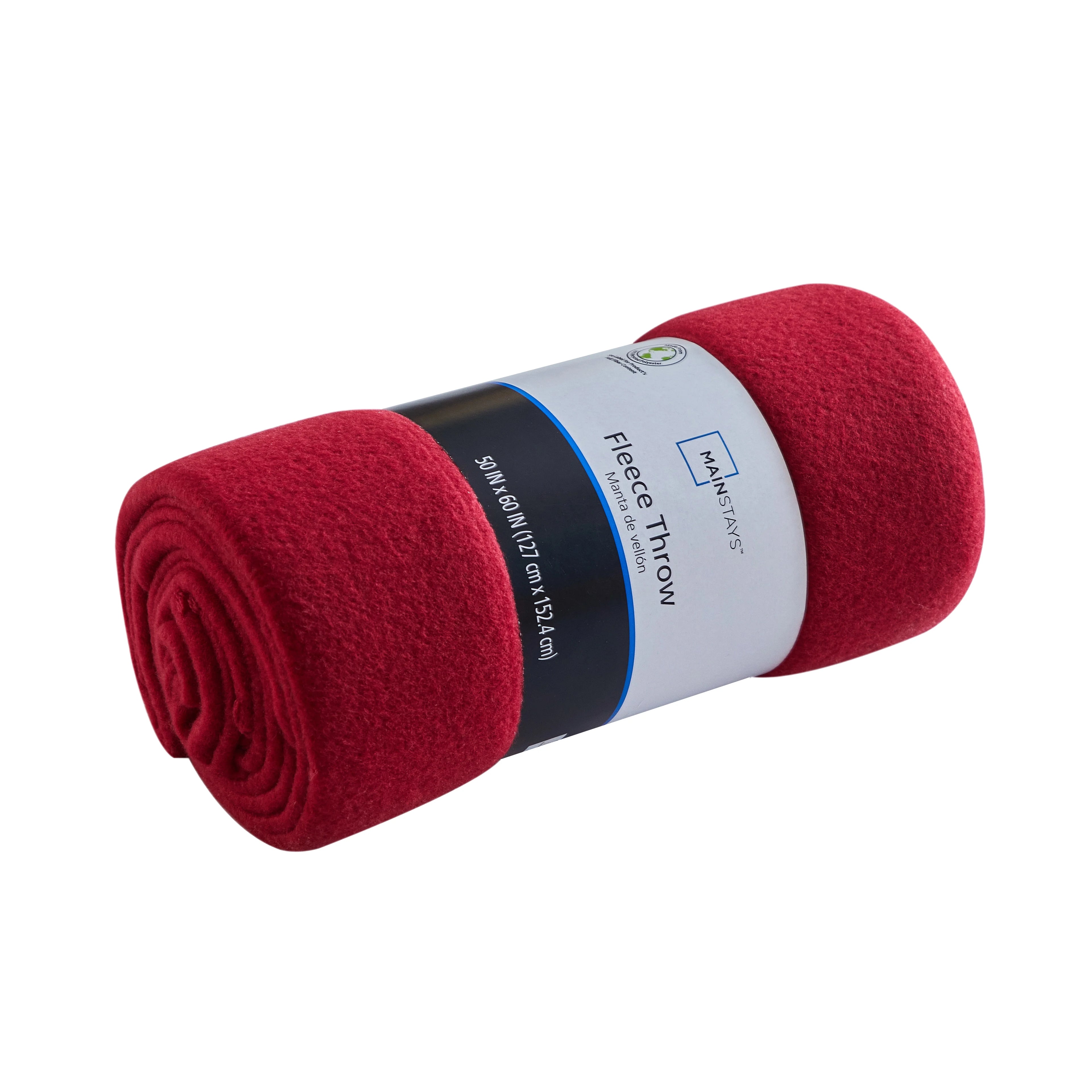 Red Plush Throw Blanket 50" x 60" V418651