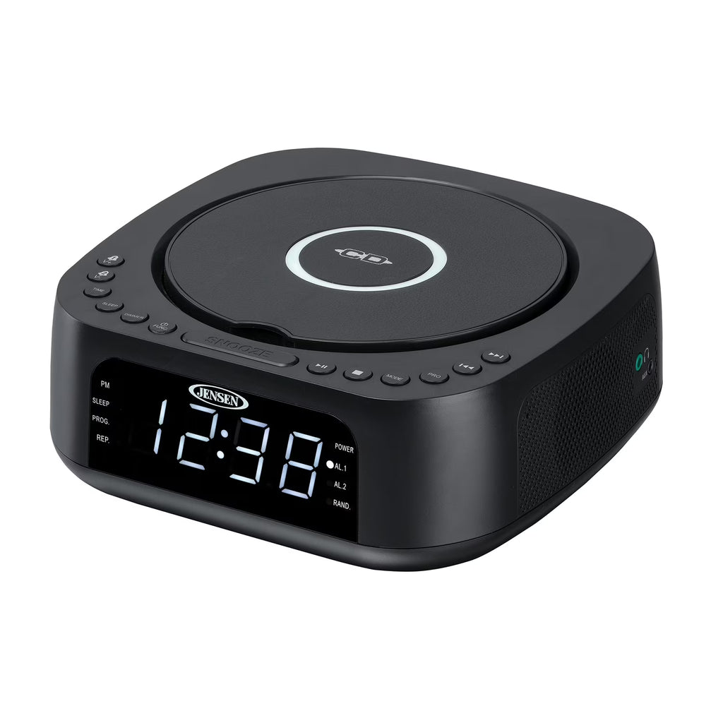 Stereo Digital Dual-Alarm Clock with CD Player X638