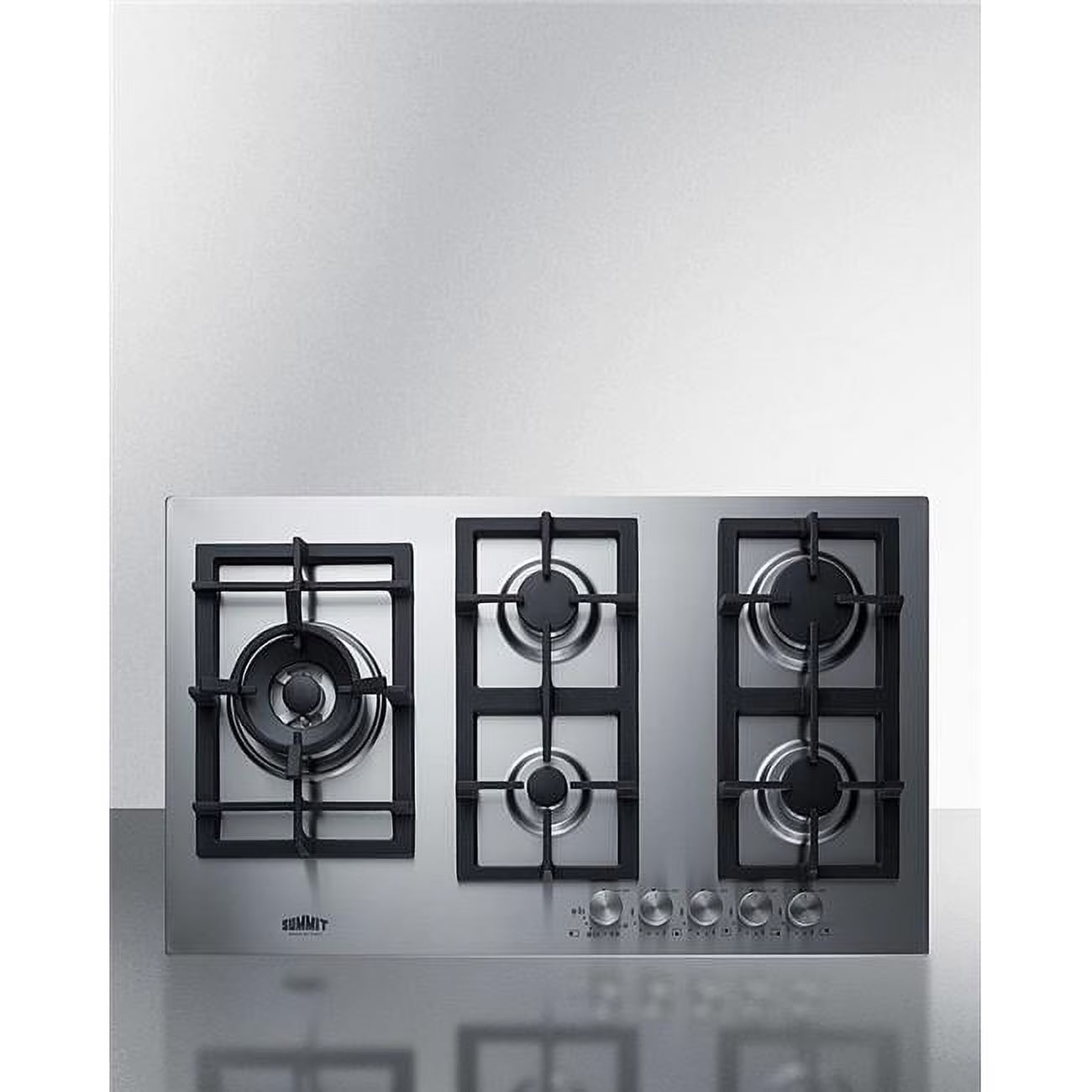 Stainless Steel 5 Burner Gas Cooktop Q299