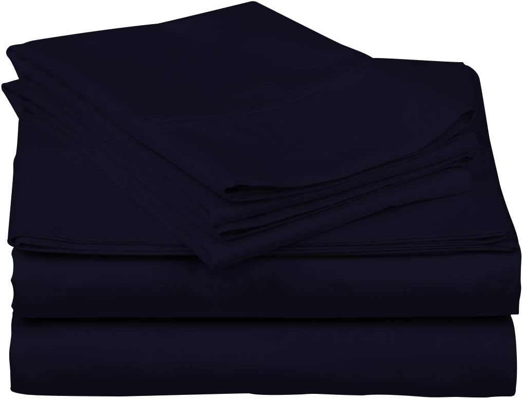 Blush 100% Egyptian Cotton Sateen Sheet Set, California King, 4Pc X1392