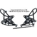 Black Rear Sets for GSX-R1000 C1802