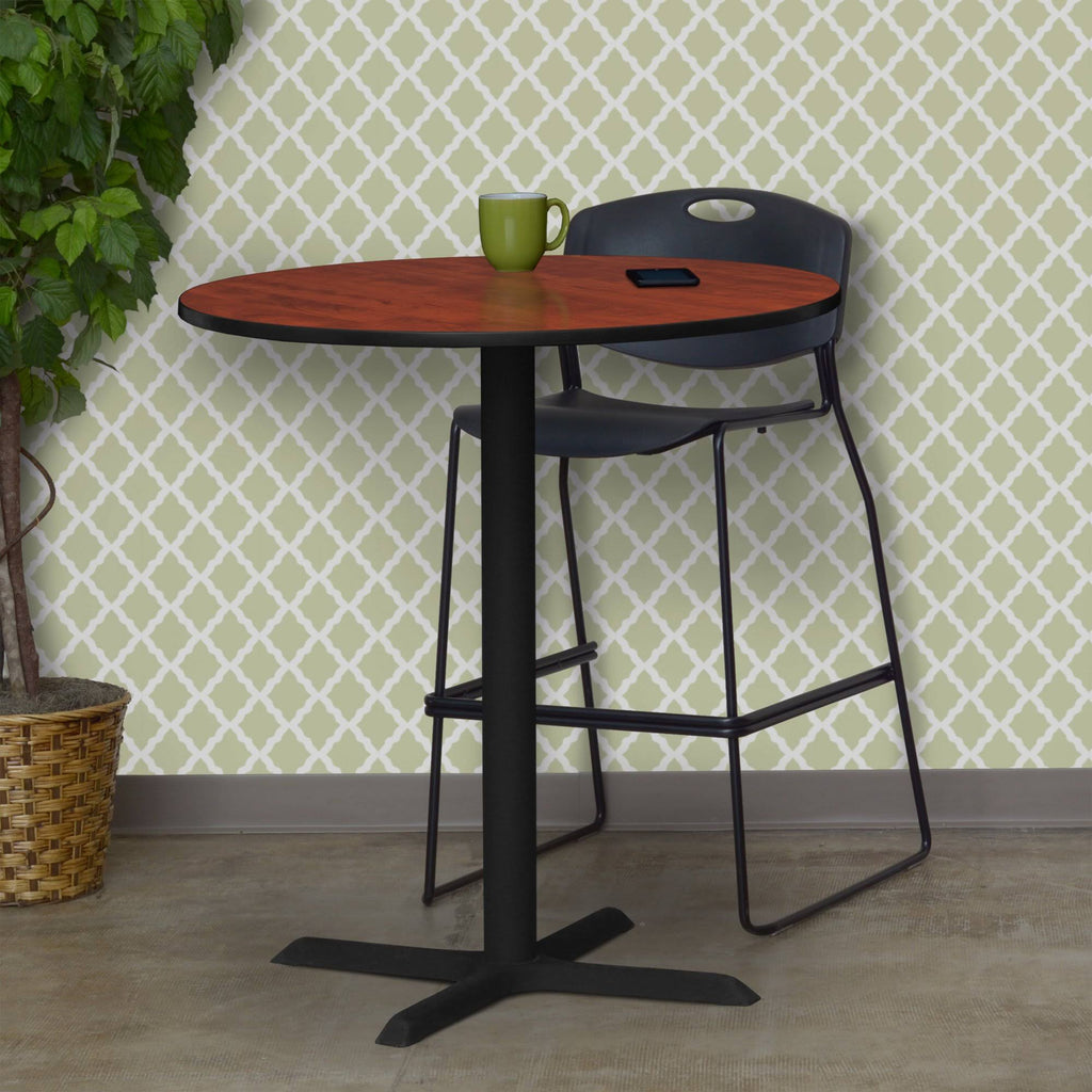 36x22 Round Cafe Table B201