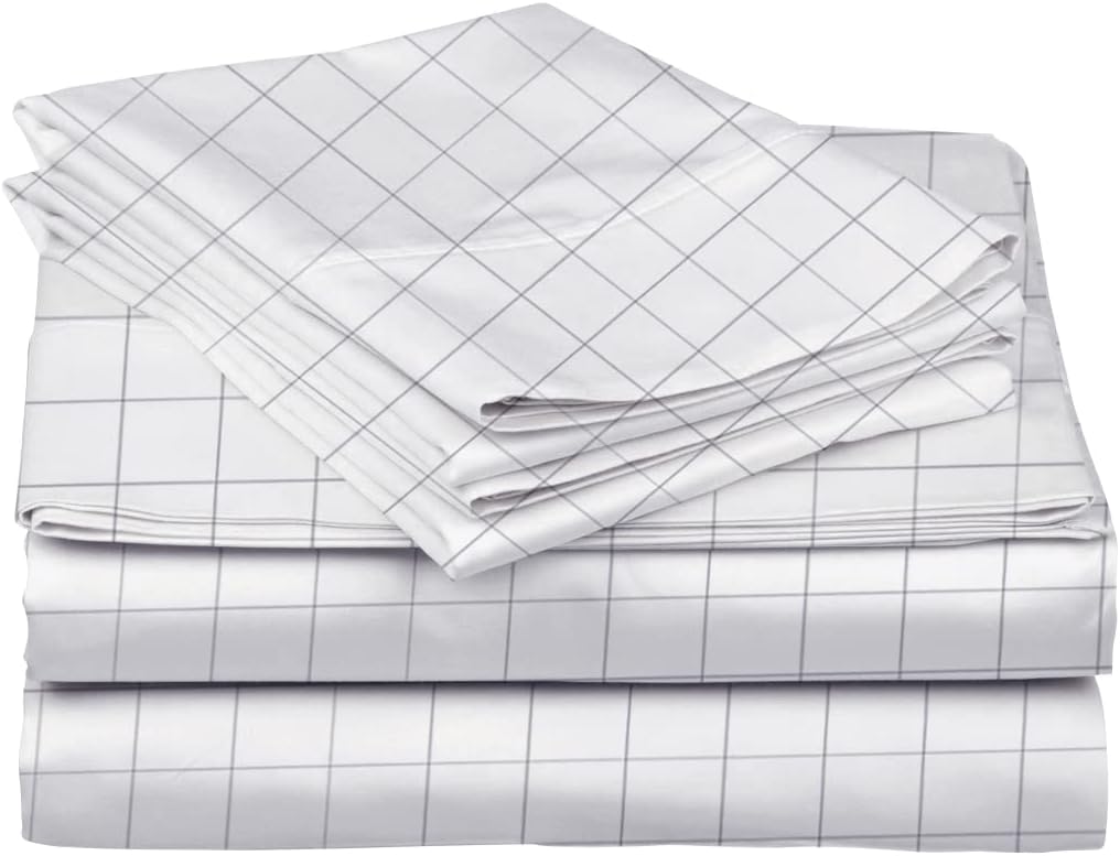 Blush 100% Egyptian Cotton Sateen Sheet Set, California King, 4Pc X1392