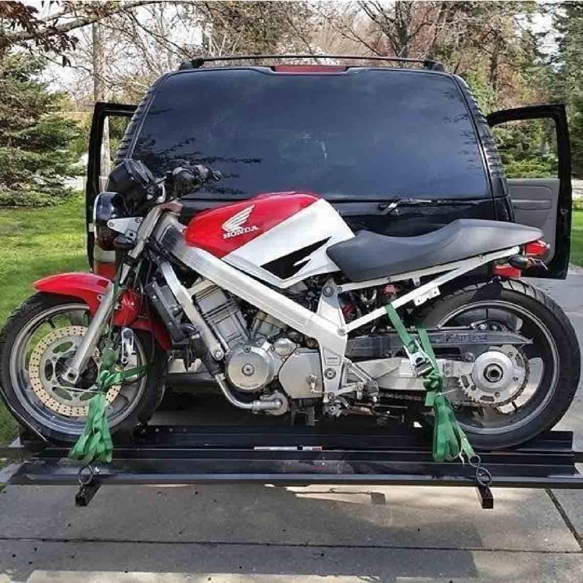 Dirt Bike and Motorcycle Carrier for Truck Hitch C583334