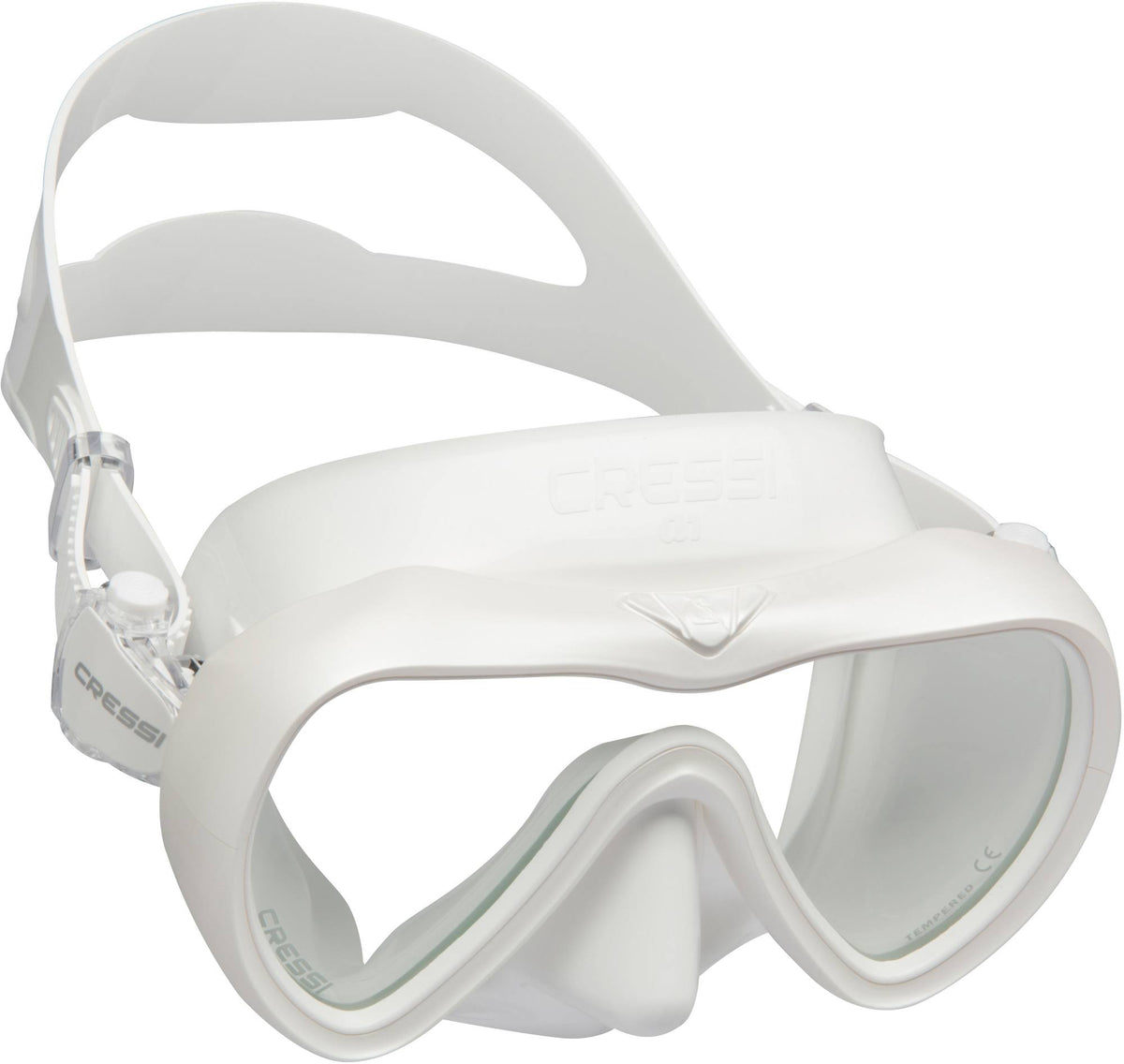 White Clear Lens Mask Q9569