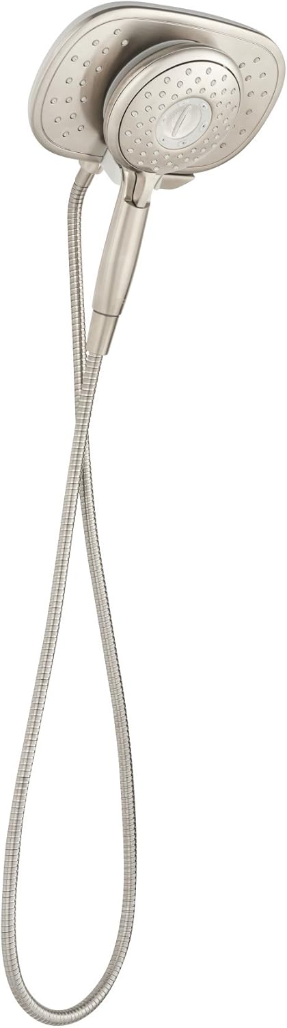 Brushed Nickel 2-In-1 4-Function Shower Head H472405