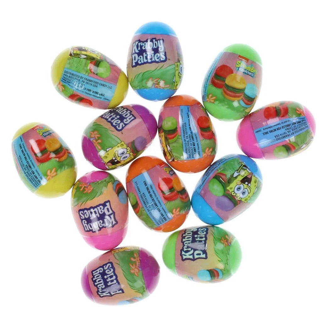 12 count Plastic Egg Hunt Bag Y290