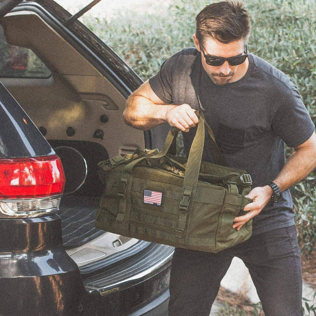 Black Tactical Duffel Bag L46201