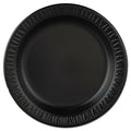 500 Count Black Laminated Foam Plate Z8069