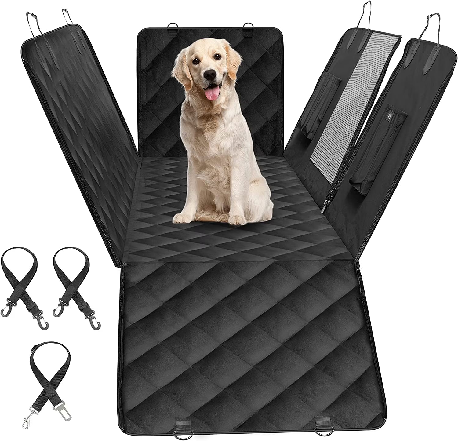 100% Waterproof Dog Car Seat Cover Hammock O6477
