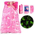 Glow in The Dark Sleeping Bag 66x30 in E46522