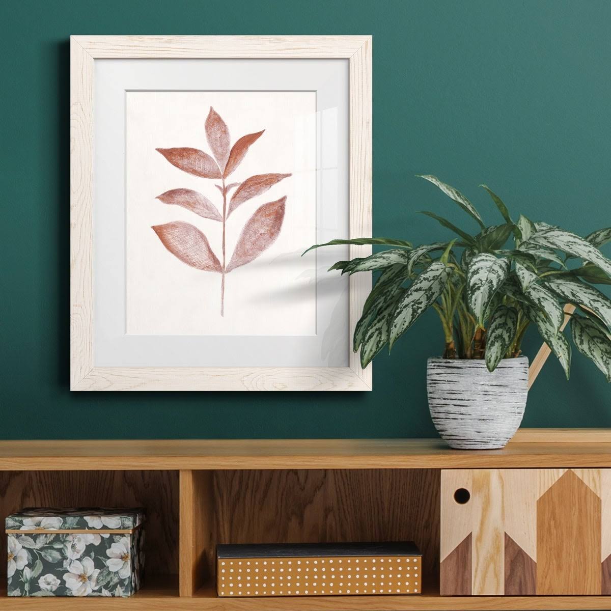 Framed Print 31X44 Grey J70988
