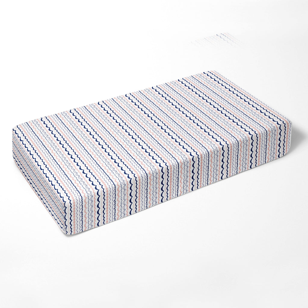 10-Piece 100% Cotton Percale Crib Bedding Set with 2 Crib Fitted Sheets P671896