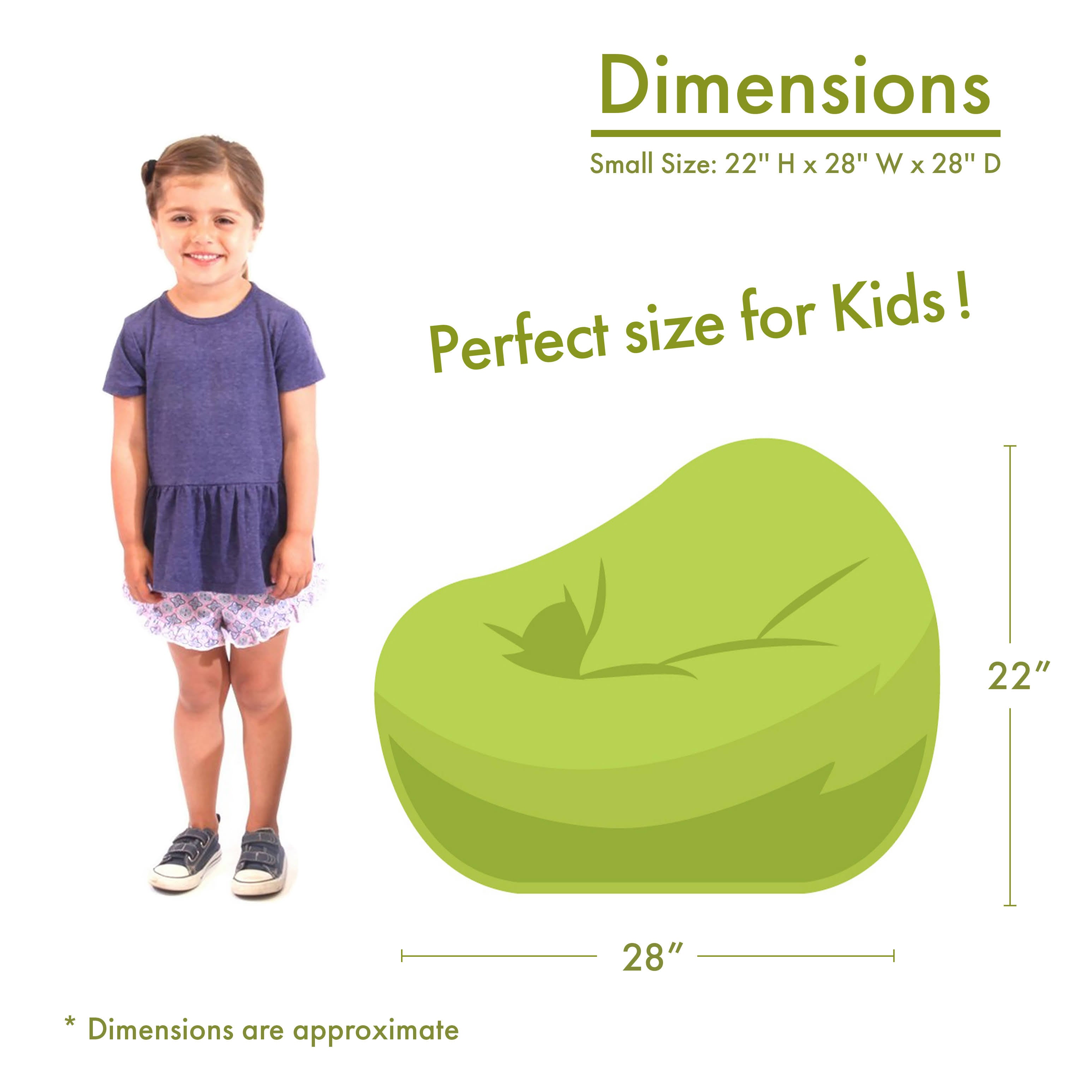 Teal Small Bean Bag R63584