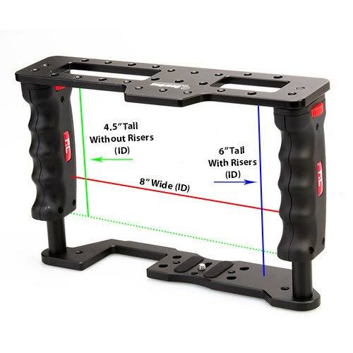DSLR Camera Cage with 15mm Rod J7126