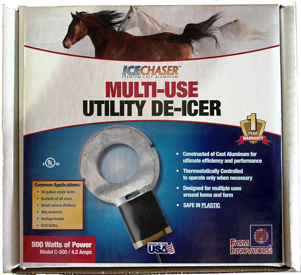 2 Pack 500-Watt Cast Aluminum Utility De-Icer V618