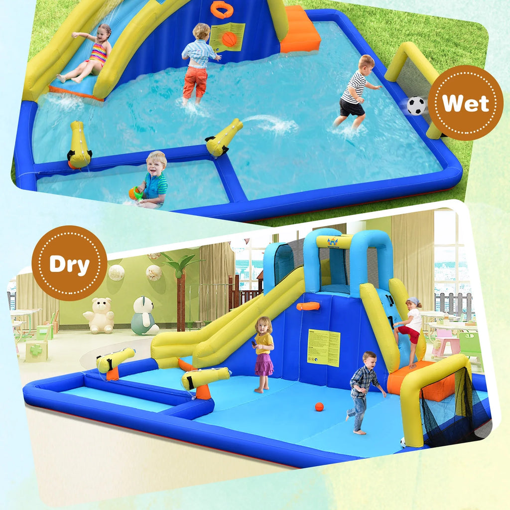 Inflatable Water Slide Bounce House Climbing Wall K8072