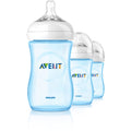 Natural Bottles 9 oz 3-Pack Blue I343
