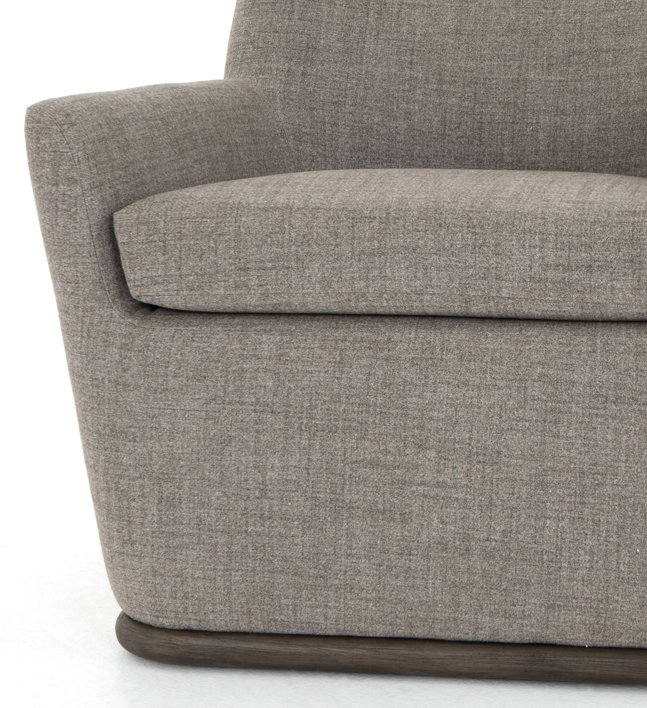 Highland Charcoal Swivel Chair G3276