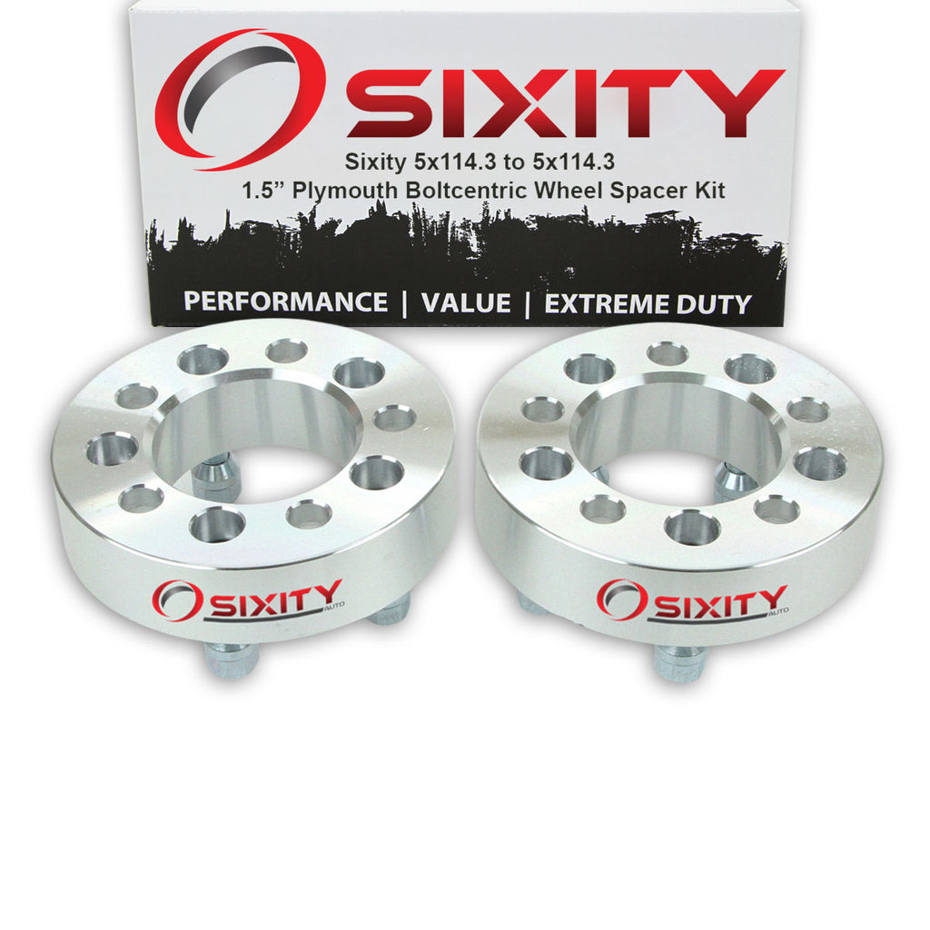 2 pc 5x114.3 Wheel Spacers 1.5" V9732