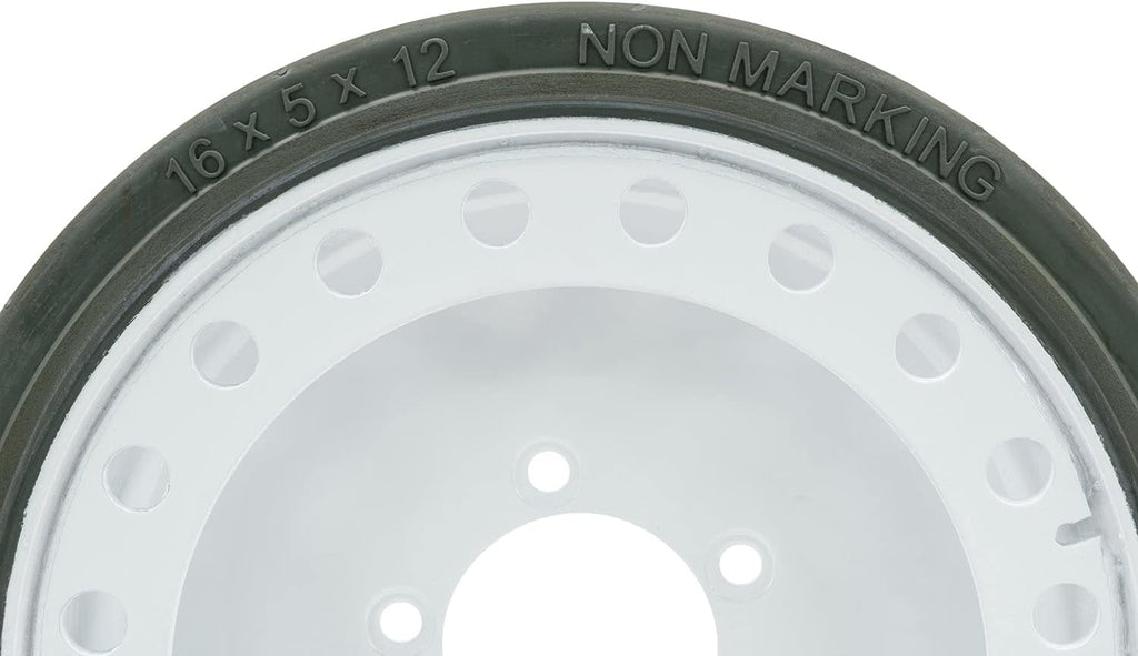 Non-Marking Scissor Lift Tires 16 x 5 x 12 Wheel Assembly I596