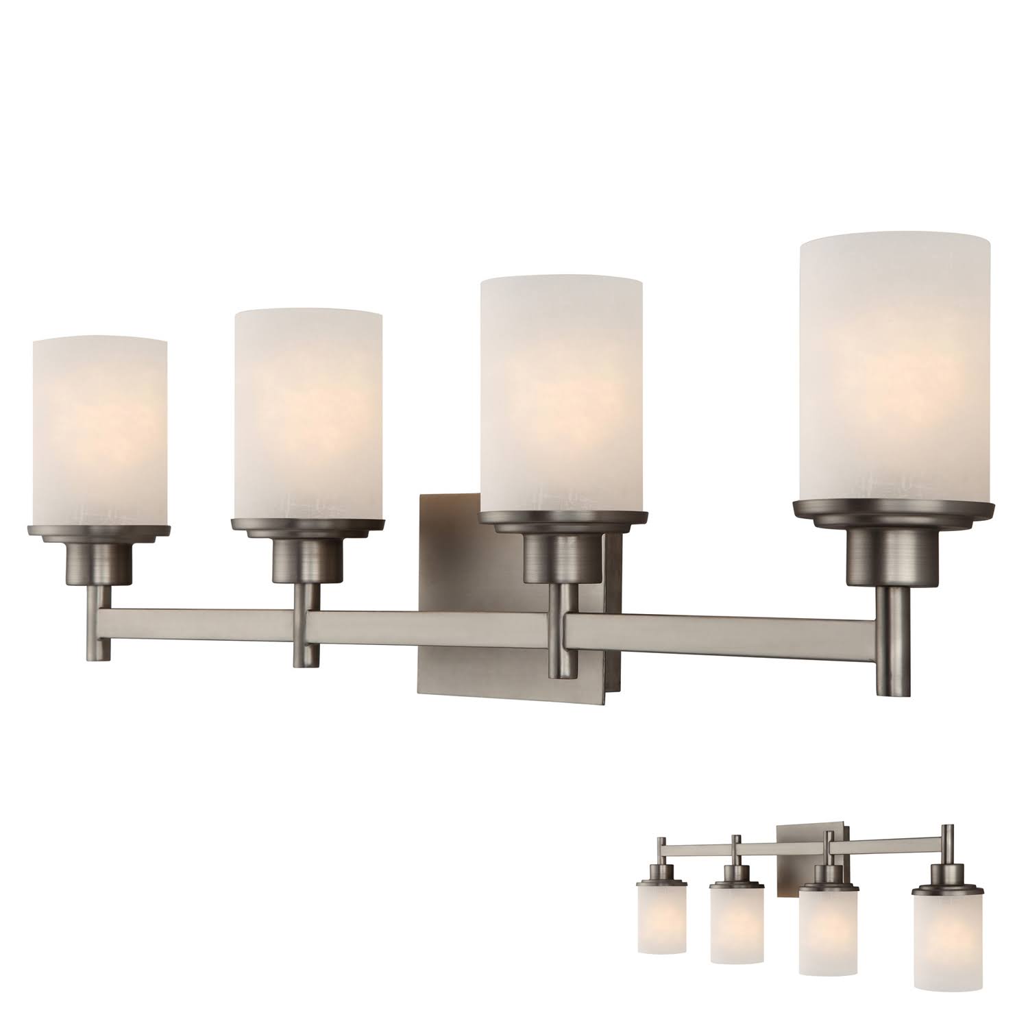 4-Light Bath Vanity Brushed Nickel Q931060