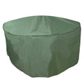 84-Inch Round Table and Chairs Cover D64015