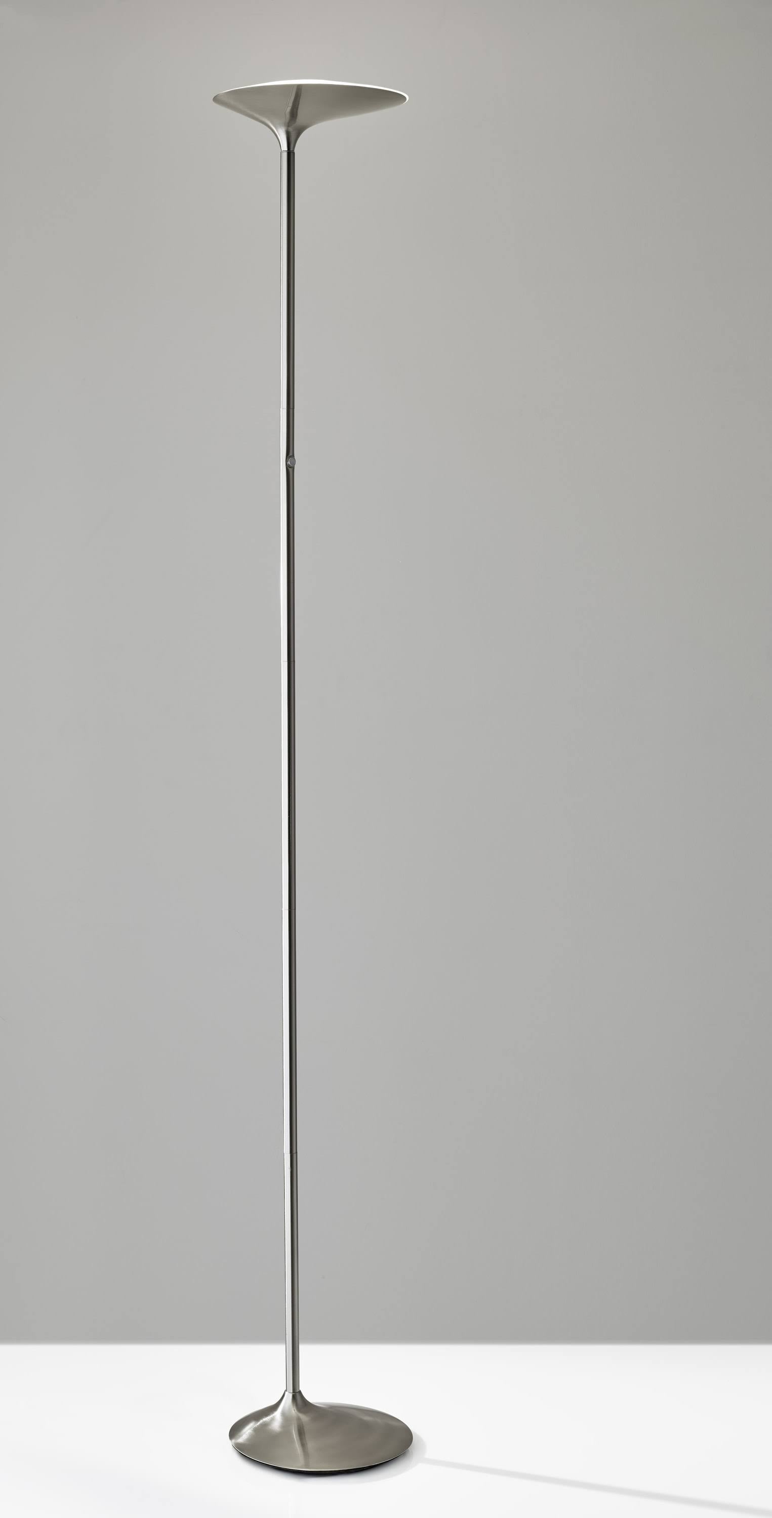 Brushed Steel LED Torchiere P171
