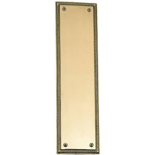 Polished Brass Push Plate R61985