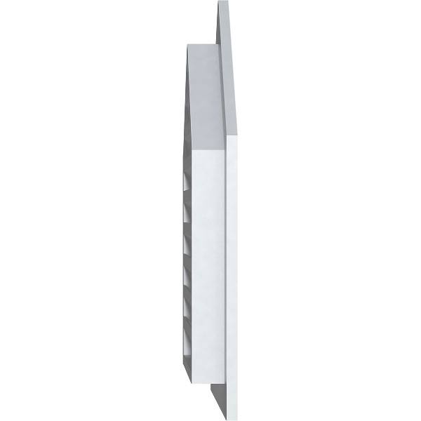 PVC Gable Vent with 1 inch Frame Size L965055