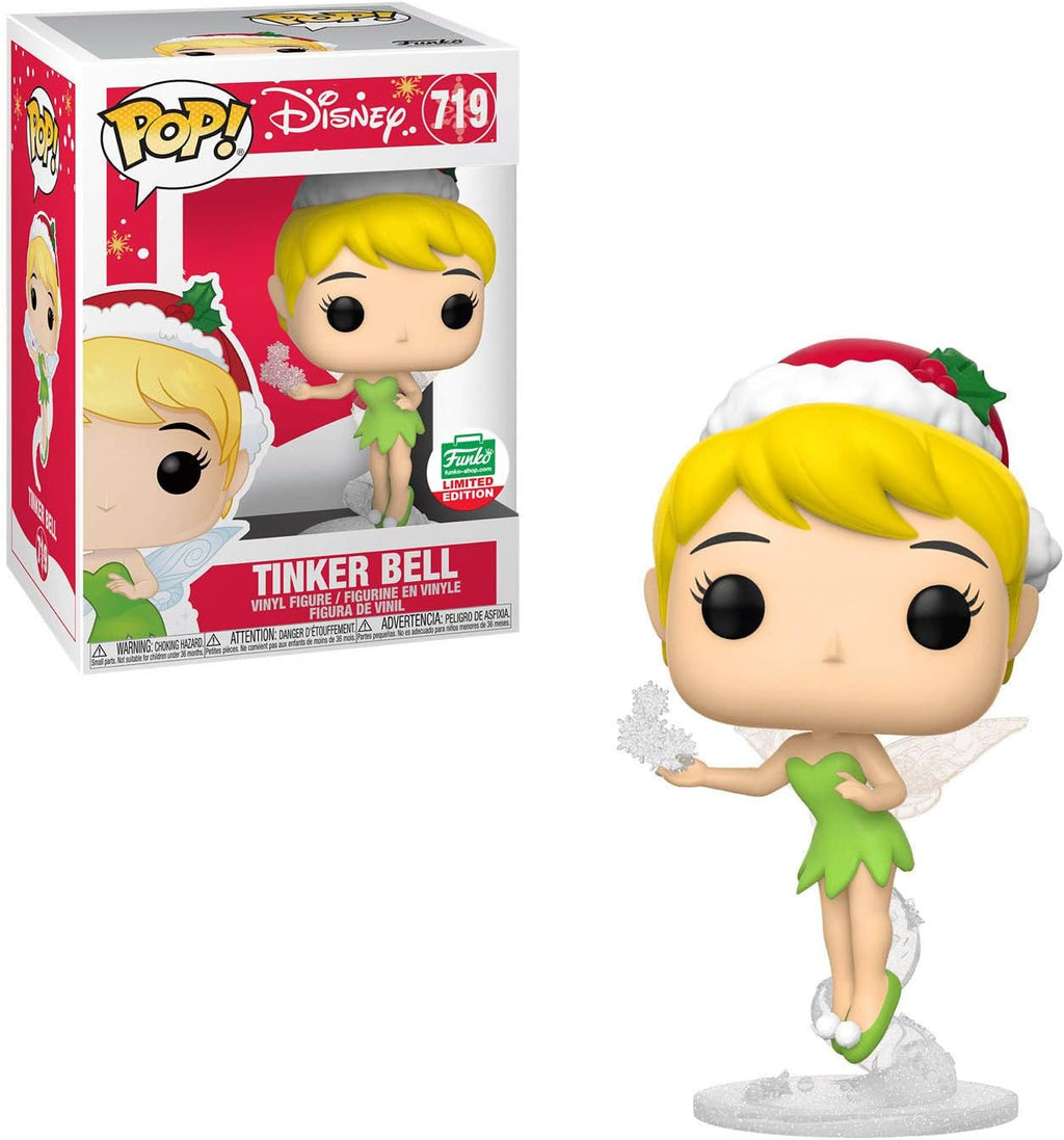 Tinker Bell + Peter Pan + Captain Hook Pop! Figure Vinyl Characters 3 Items Q350105