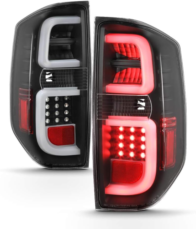 Black Edition LED Tube Tail Lights Brake Lamps Assembly Left+Right Z488384