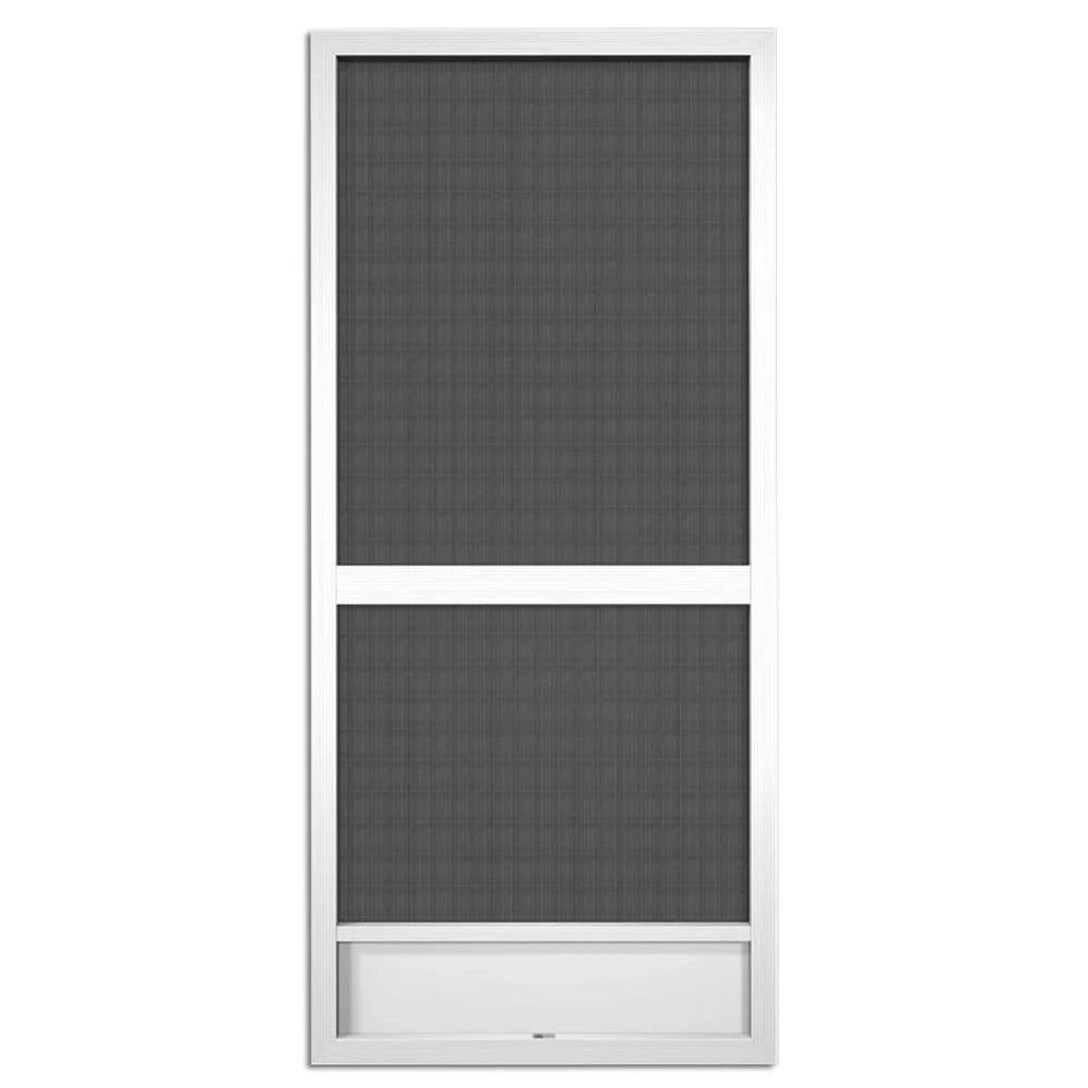 White Aluminum Screen Door (80x36) M3080