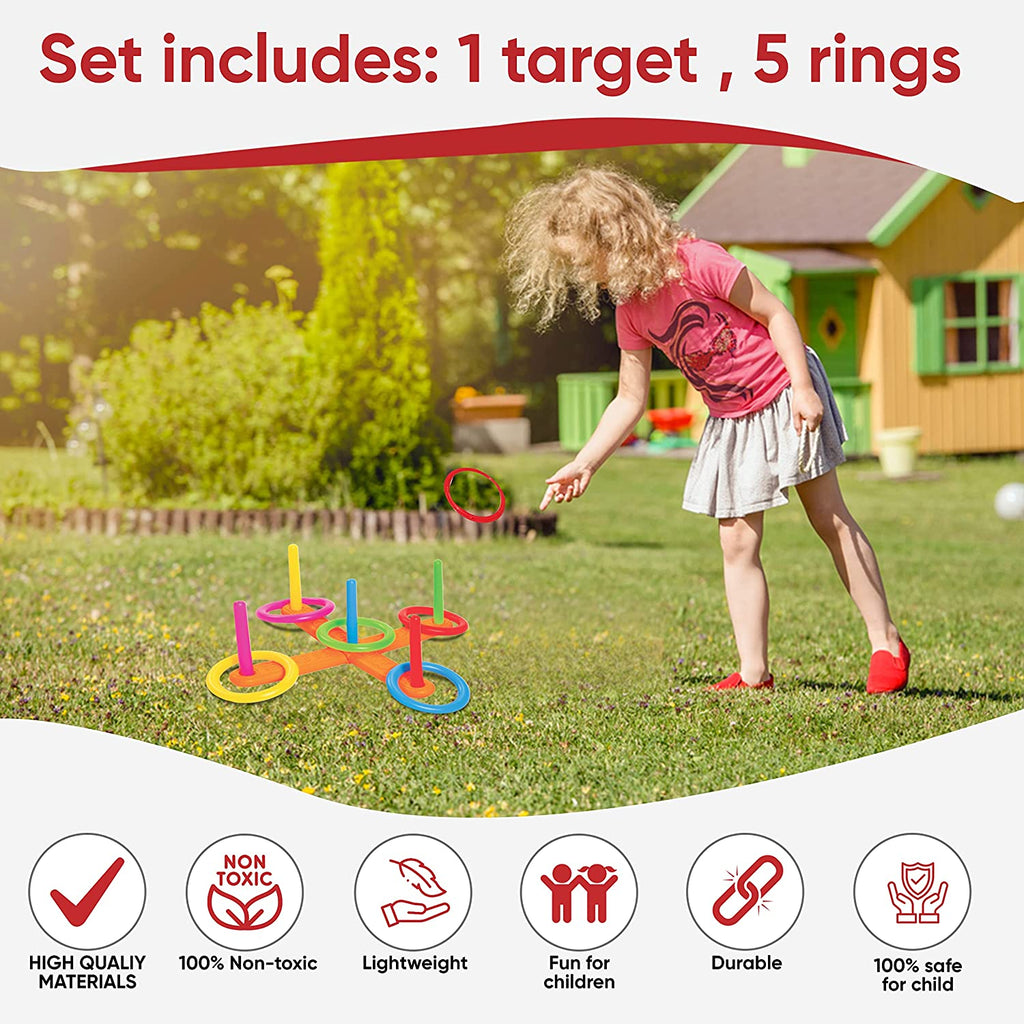 5 Combo Indoor and Outdoor Game Set D10774