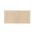 Stone Wash 30x18x12 in. Wall Cabinet with 2 Doors Z61349