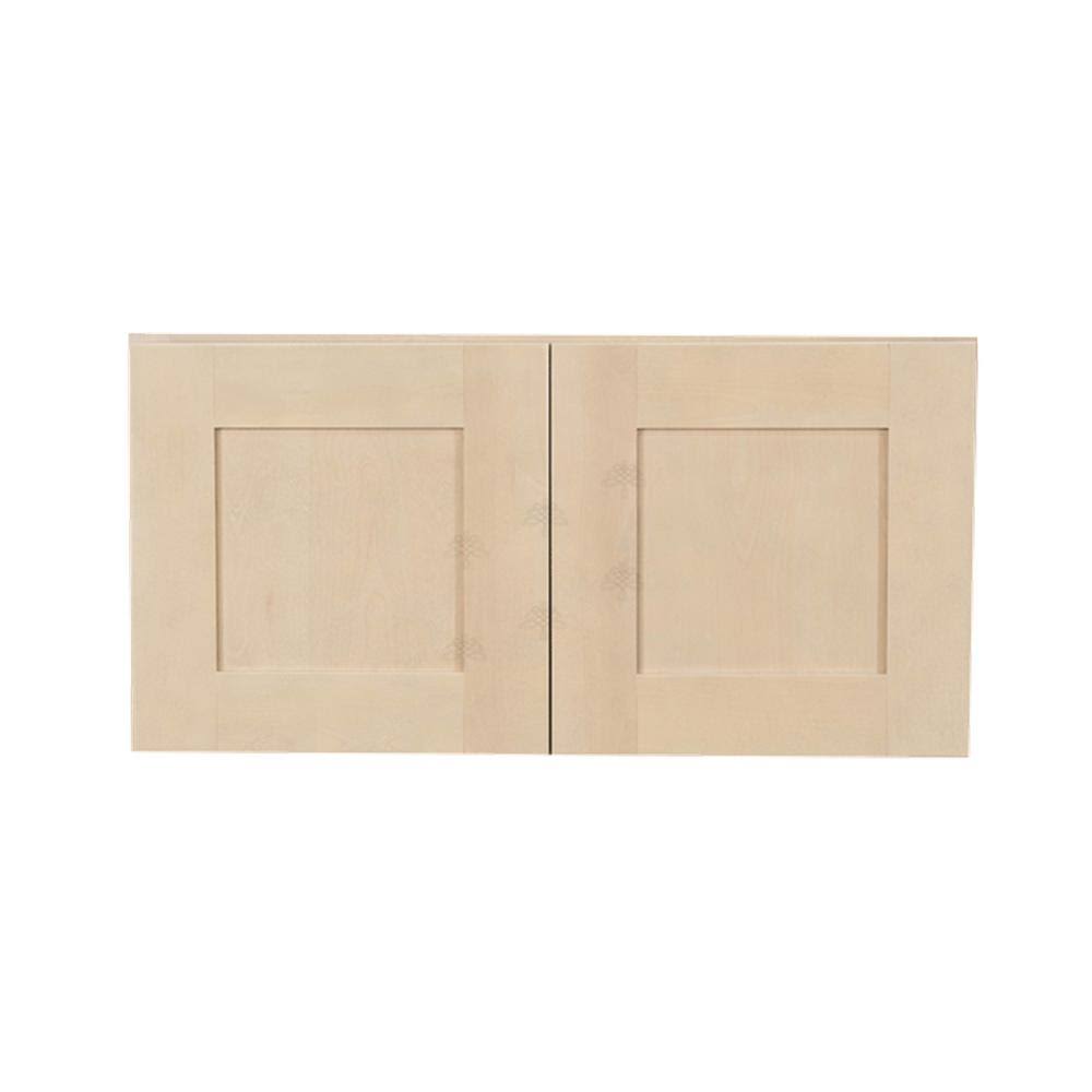 Stone Wash 30x18x12 in. Wall Cabinet with 2 Doors Z61349