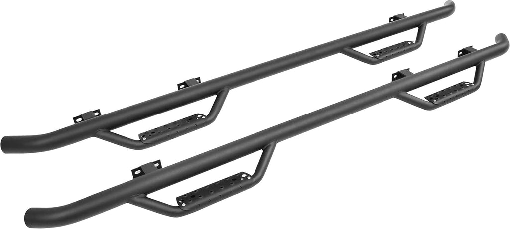 Black Textured Sidestep Pair A263