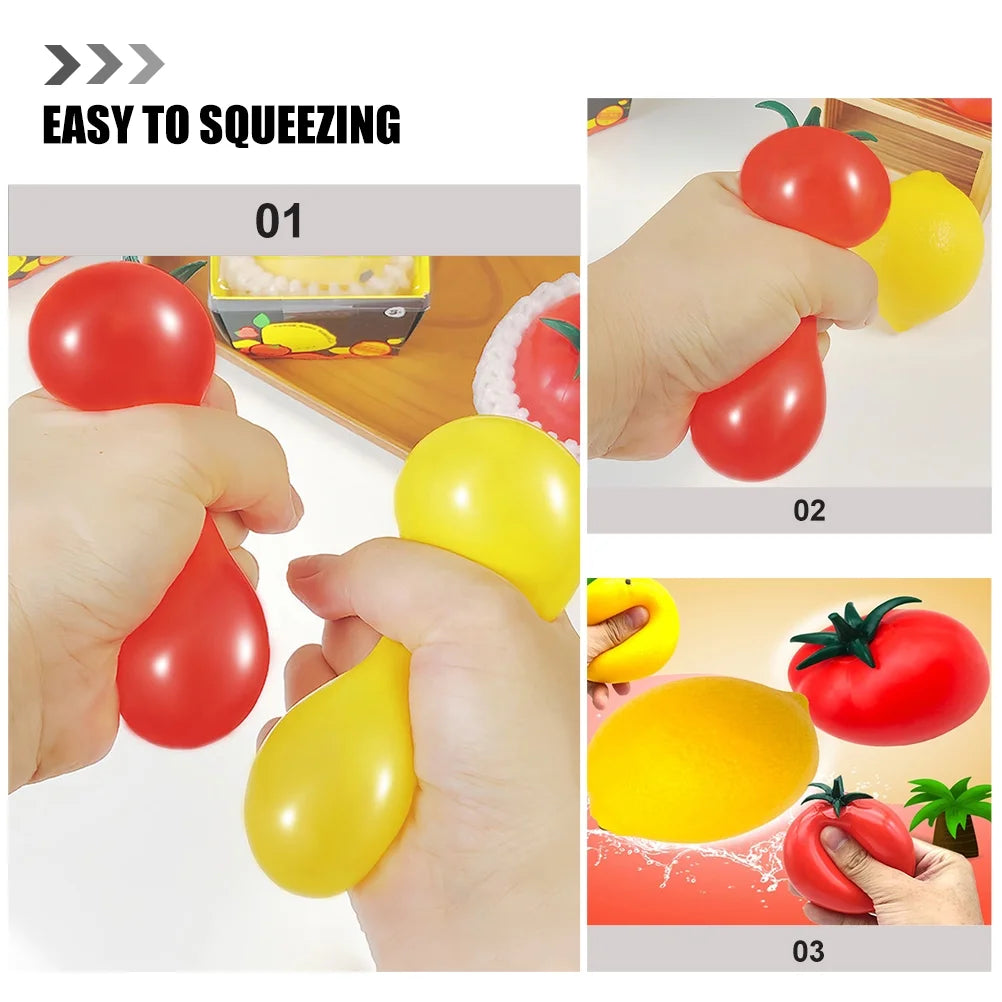 Lifelike Lemon Fruit Shaped Toys I377