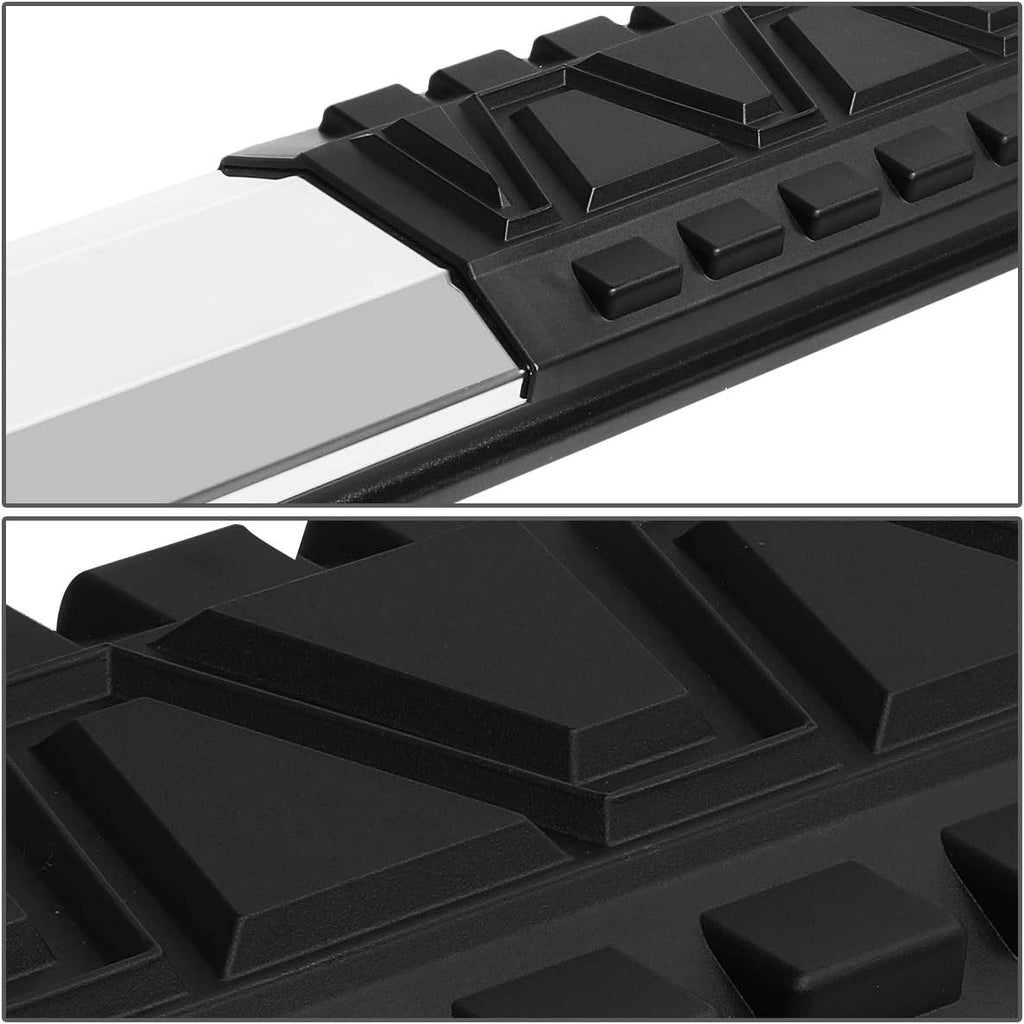 Polished Chrome Aluminum Side Step Nerf Bar Running Board I244228