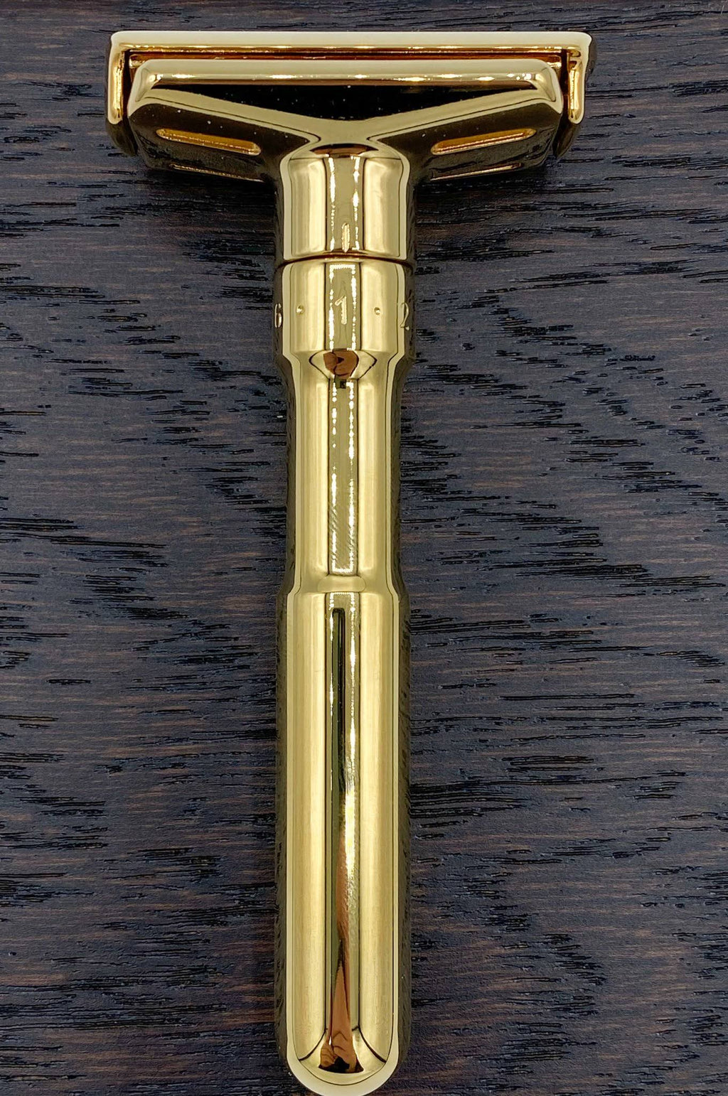 Gold Adjustable Double Edge Safety Razor C306861