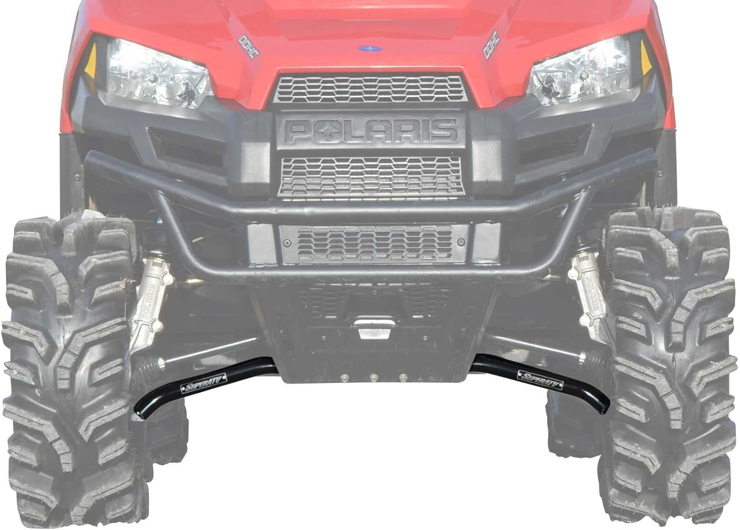 Black 1.5'' Forward Offset Front A-Arms Q577